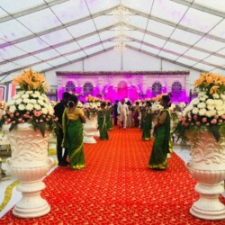 German Hanger Tent on Rent Mumbai. Production Material Supplier & Dealer of German Hanger Tent for Event, Exhibition & Wedding. Hire Now +919967299914 for Goa, Hyderabad, Gujarat & Pune